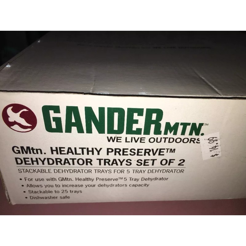 GANDER mtn. Stackable Dehydrator Trays Set Of 2 - For