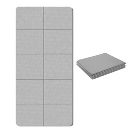 Yoga Mat, Foldable, Stretching Mat, Convenient to Carry, Exercise Mat, Muscle Training Mat, Fitness, Pilates, Lightweight, Portable, Indoor Exercise, Easy Storage, 72.0 x 24.0 x 0.2 inches (183 x 61 x