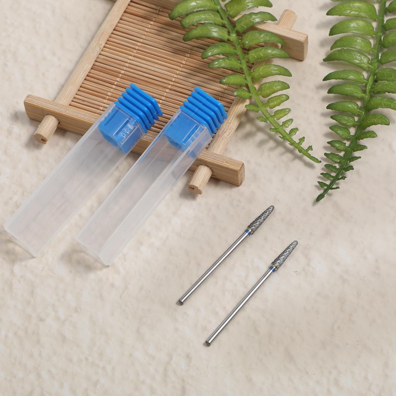 2 Pack Cuticle Bit Gel Remover Drill Bit 3/32" Small