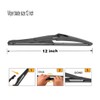 Rear Windshield wiper 12" Original Replacement for 2008-2023 Nissan Rogue