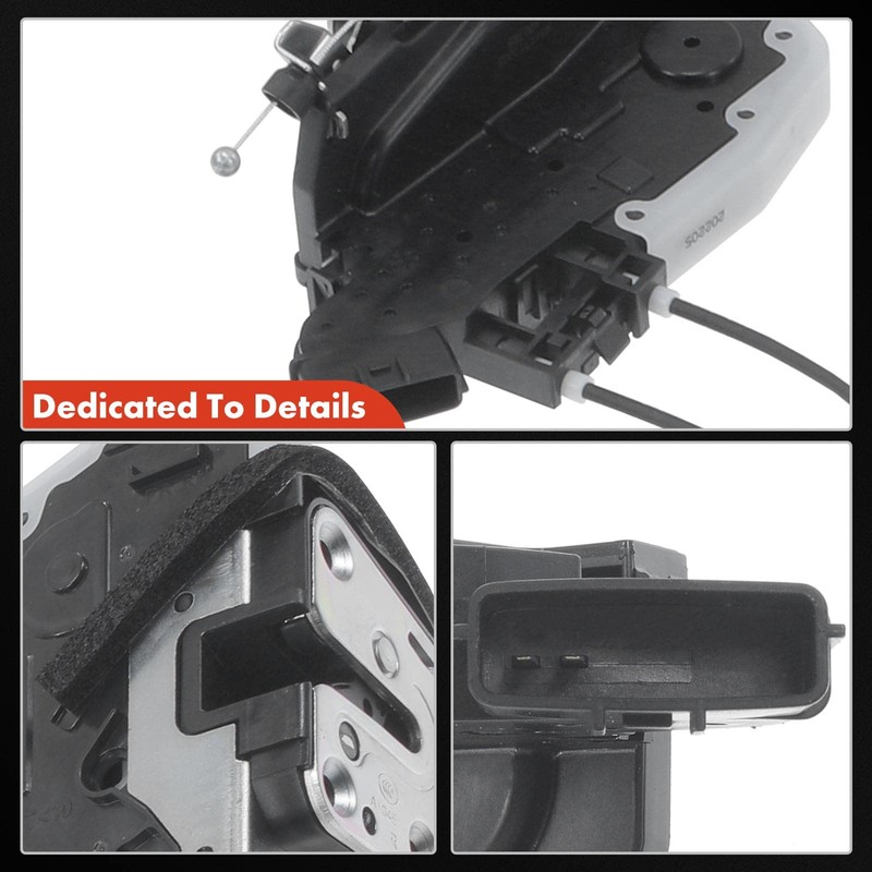 A-Premium Front Right Passenger Side Door Lock Actuator Compatible with