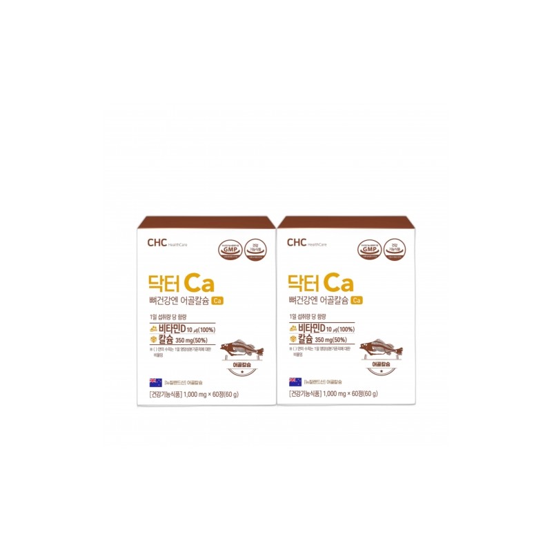 CHC Dr. Ca (Fish Bone Calcium) 1,000mg 60 Tablets /