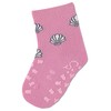 Sterntaler Baby Girls' Crawling Socks Double Pack Mermaid ABS Socks,