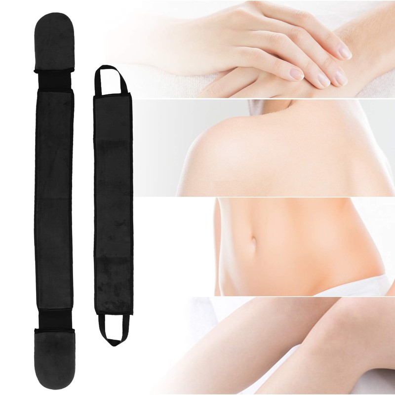 Cabilock Back Tanning Lotion Applicator Strip Bath Scrubber Set Achieve