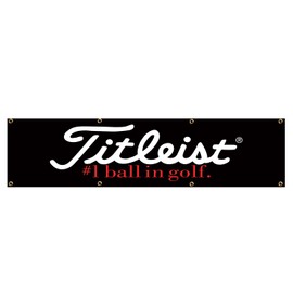 ENMOON Banner Flag #1 Ball in Golf (2x8ft,Heavy Duty, Durable 150D Polyester) Brass Grommets For College Dorm Room Man Cave