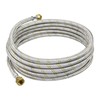 Foset FGA-40X, Manguera flexible de 400cm para gas, trenzado de