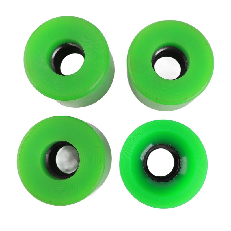 PUENTE 4pcs 60x45mm Skateboard Wheels 78A Longboard Cruiser Wheels Replacement
