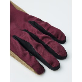 Hestra Unisex Ventair Long Full 5-Finger Glove for Cycling, Walking & Running Outdoors, Dark Red,6