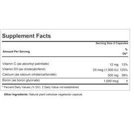 ANDREW LESSMAN Vitamin D3 1000 Plus Calcium Intensive Care 180 Capsules - Essential for Calcium Absorption, Supports Bone Health, Healthy Muscle Function. Gentle, Easy-to-Absorb. No Additives