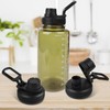 2 Pcs Replaceable Lid Compatible with Nalgene Water Bottle, Wide