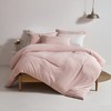 MILDLY Super Soft Duvet Cover - 100% Washed Microfiber Pink