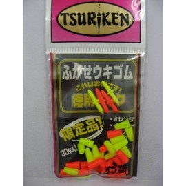 Tsuriken Fluffy Rubber Floats, Value Pack, Mixed