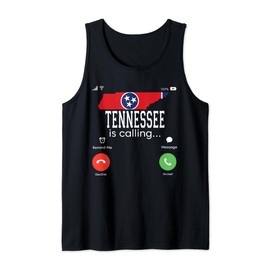 Tennessee Flag Tennessee Decor TN Tennessee State Flag Tank Top
