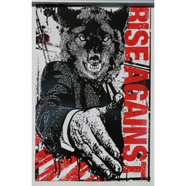 RISE AGAINST "WOLF" POSTER 17x11