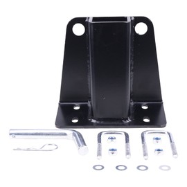 JZGRDN 2 Inch Receiver Trailer Tow Hitch with Pins and Clips Kit Compatible with 2007-2016 Kawasaki Mule 600 610 2017-2019 Mule 4x4 SX 2005-16 KAF400 Mule SX