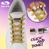 SULPO Flat Shoelaces without Tying - One Click - Colourful