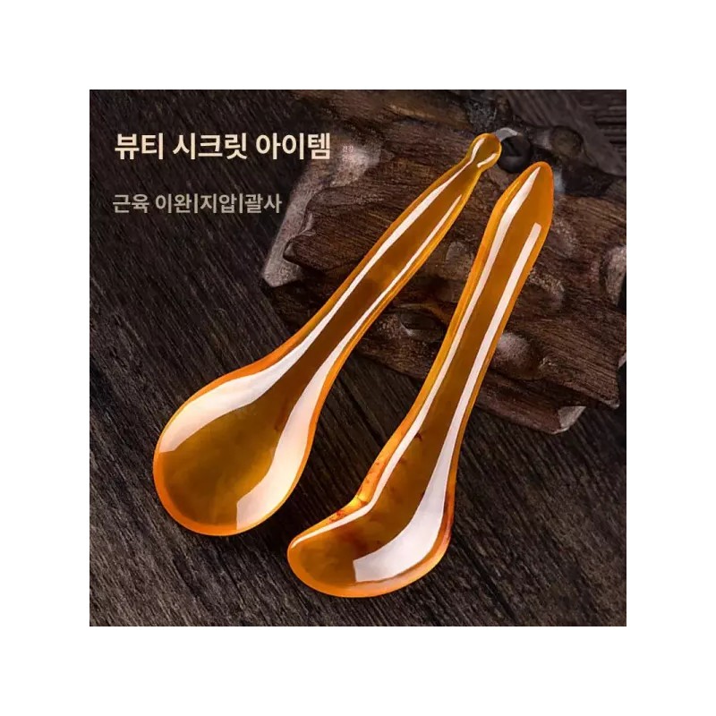 Pick Lab 픽랩마켓 괄사 괄사마사지기 마사지 얼굴괄사마사지기 [그린 경혈 펜]