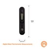 MasterChef Meat Thermometer Digital, Temperature Probe for Food (Steak, Chicken)