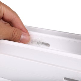 by.RHO 25pcs Window WEEPHOLE Cover Screen Patch (White_25pcs)