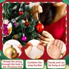 AUGSUN Christmas Baubles Hanger Hooks, Pack of 200 Christmas Tree
