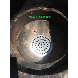 Stainless Steel Fire Grate for Big Green Egg Firebox, LG Large.