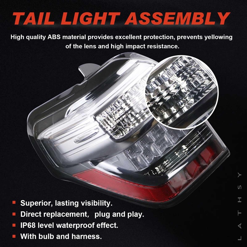 LED Tail Light Assembly Compatible With 2014-2020 Toyota 4Runner Right