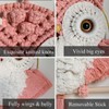 ACEDSGN Macrame Wall Hanging Owl Dream Catchers Large Handmade Boho