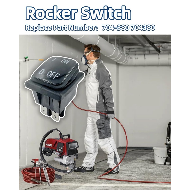 OWNDR 704-380 704380 Rocker Switch Fit for Titan 440 Electric