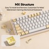 Sunflower PBT Keycaps, 133 Keys, Cherry Profile, Dye Sublimation, ISO/ANSI