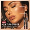 SHEBEEDO 6pcs Eyeshadow Stick Soft Creamy Shimmer Eyeshadow Pencil Highlighting