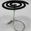 WBLDBB Mosquito Coil Holder Card Clip, Alligator Shape Metal Foldable,