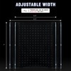 SIKGFPN Acrylic Fish Tank Divider,2 Gallon Tank Divider,Adjustment Clear Fish