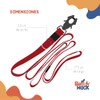 BEN&MACK Correa para Perro Ajustable 4 en 1, Collar con