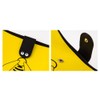 Fireproof Document Bags, PU Cute Bee 9.65" x 13.78" Zipper