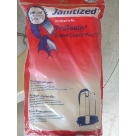 Janitized Vacuum Filter Bags Designed for ProTeam Super Coach Pro pack of 10