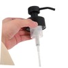 WOONEKY 4pcs Stainless Steel Soap Dispenser Pump Replacement Foaming Pump