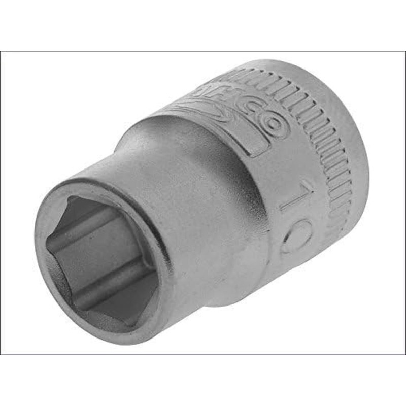 Bahco BAH14SM12 Hexagon Socket 0.25-inch Drive, 12 mm, Silver
