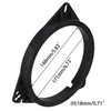 ETFBUY 2Pcs Car Front Rear Door Speaker Adapter 6.5" Spacer