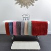 Allure Luxury Deep Pile Microfibre Bath Mat, Non-Slip, 50 x