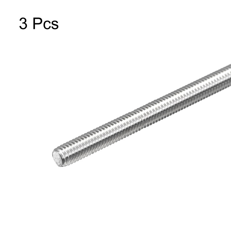 sourcing map Fully Threaded Rod M6 x 160mm 1mm Thread