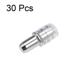 uxcell Shelf Bracket Pegs 5x16mm Stainless Steel Shelf Holder Support Pins for Cabinet Bookcase 30 Pcs