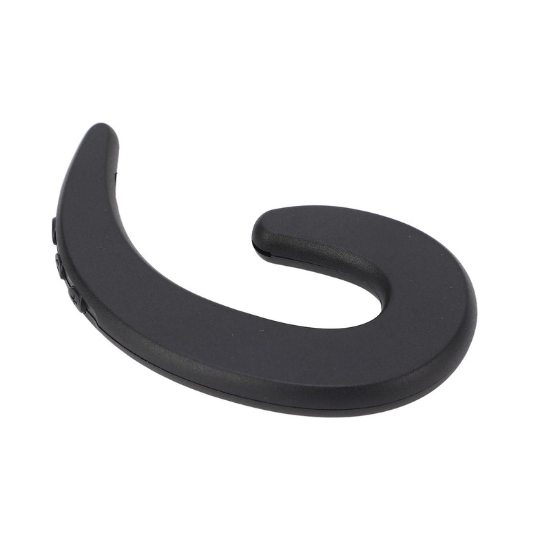 Wireless Bluetooth Headset Earphone Stereo EarHook With Micphone (Black)