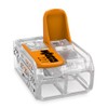 WAGO 221-412 Pluggable Terminal Block, 2 Ways, 450 V, 32