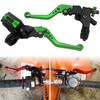 JAVIK Updated Universal Bike Brake Master Cylinder Clutch Lever Set