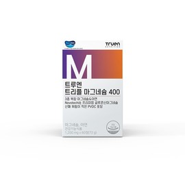 Truen Nutrition Truen Triple Magnesium 400 [60 tablets x 4 boxes] / 트루엔뉴트리션 트루엔 트리플 마그네슘 400 [60정X4박스]