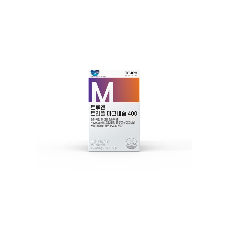 Truen Nutrition Truen Triple Magnesium 400 [60 tablets x 4
