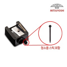 Mitsuyoshi Genuine Professional Makeup Eyeliner Pencil 9 Color Brow Use, Blue + Sharpener / 미쯔요시 정품 프로페셔널 메이크업 아이라이너 펜슬 9Color 브로우 겸용, 블루+샤프너
