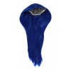 generic Pelucas Azules De Pelo Completo, Largas, Rectas, En La