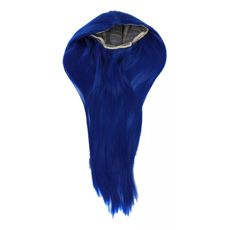 generic Pelucas Azules De Pelo Completo, Largas, Rectas, En La