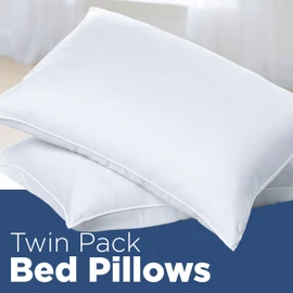 Martex 2-Pack Queen Pillows - Hotel Quality - Cozy Premium Bedding for All Sleep Positions